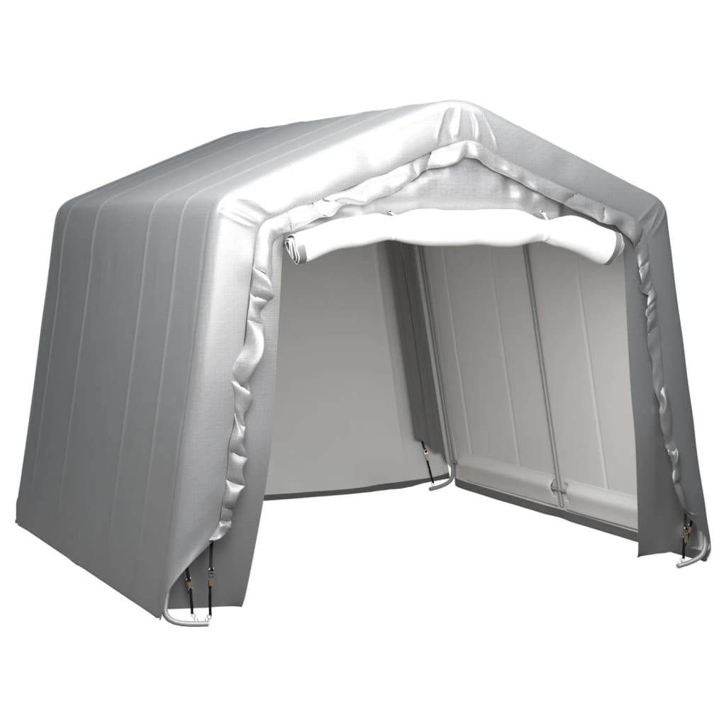 vidaXL Storage Tent 300x300 cm Steel Grey