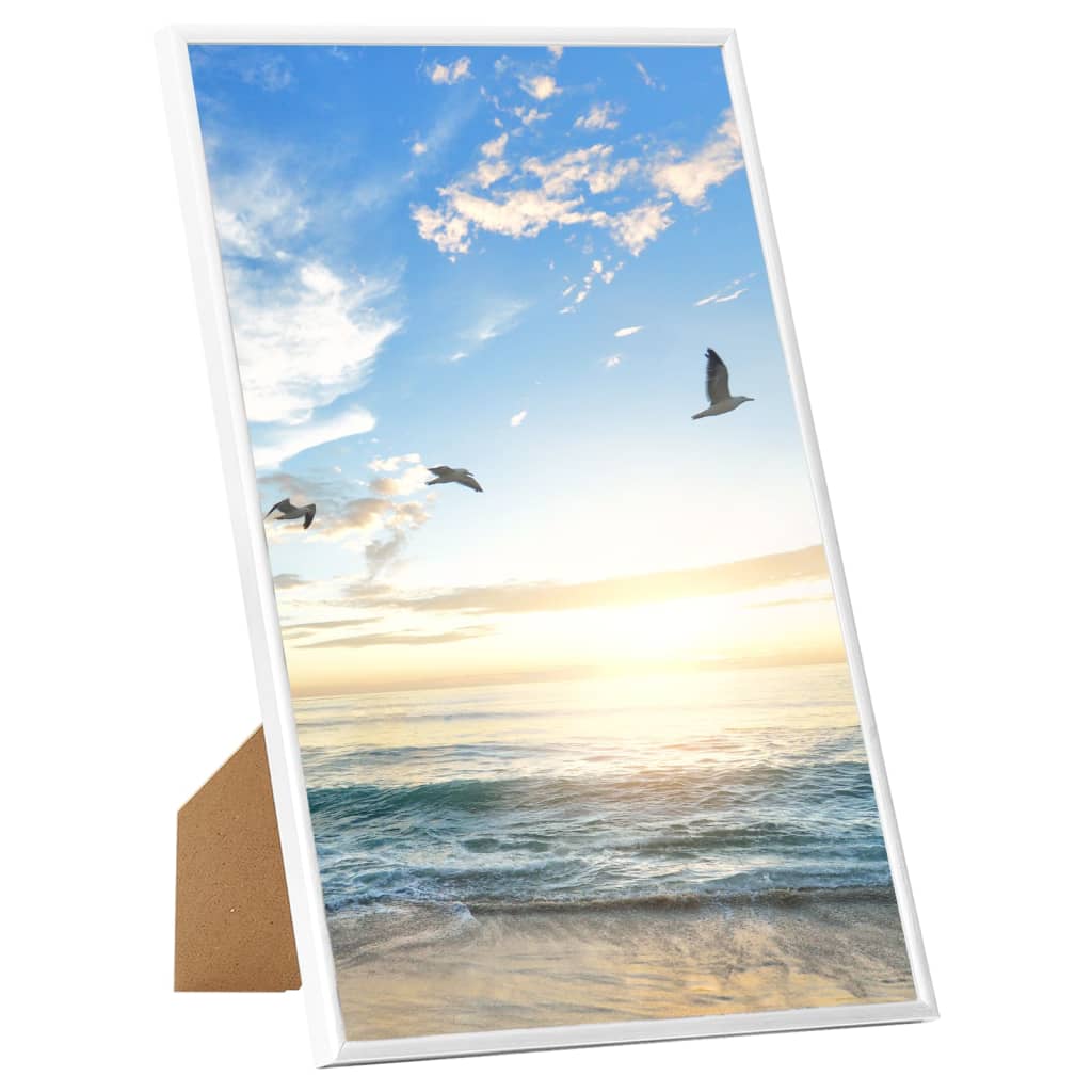 vidaXL Photo Frames Collage 5pcs for Wall or Table White 29.7x42cm MDF