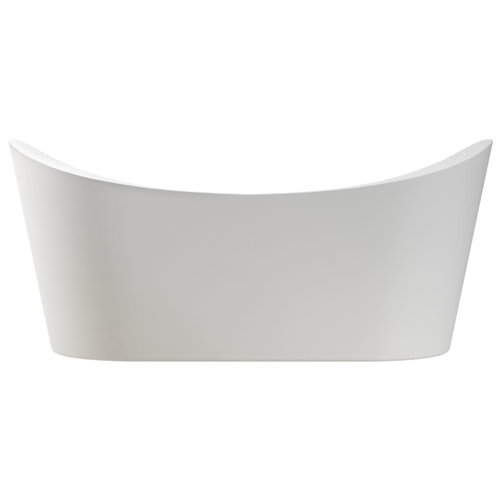 vidaXL Freestanding Bathtub White Acrylic 204 L