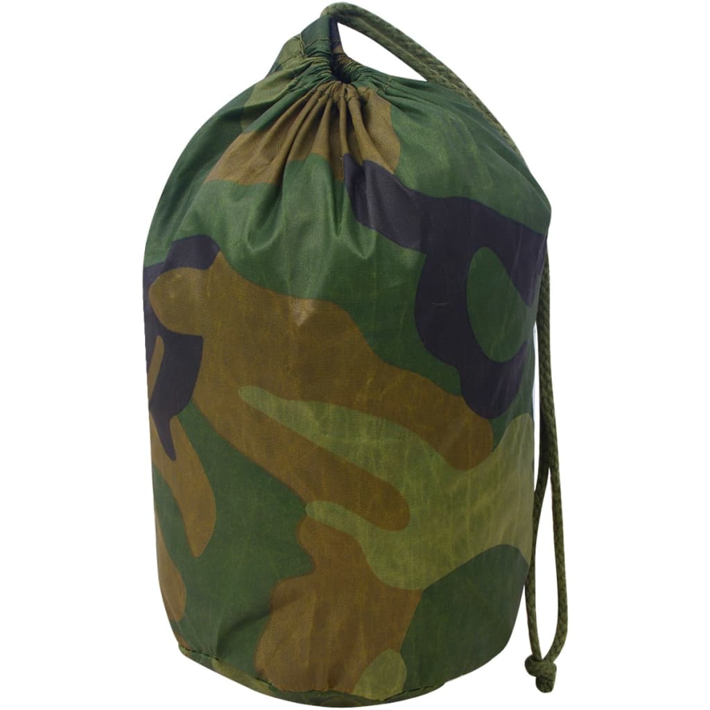 vidaXL Camouflage Net with Storage Bag 3x3 m