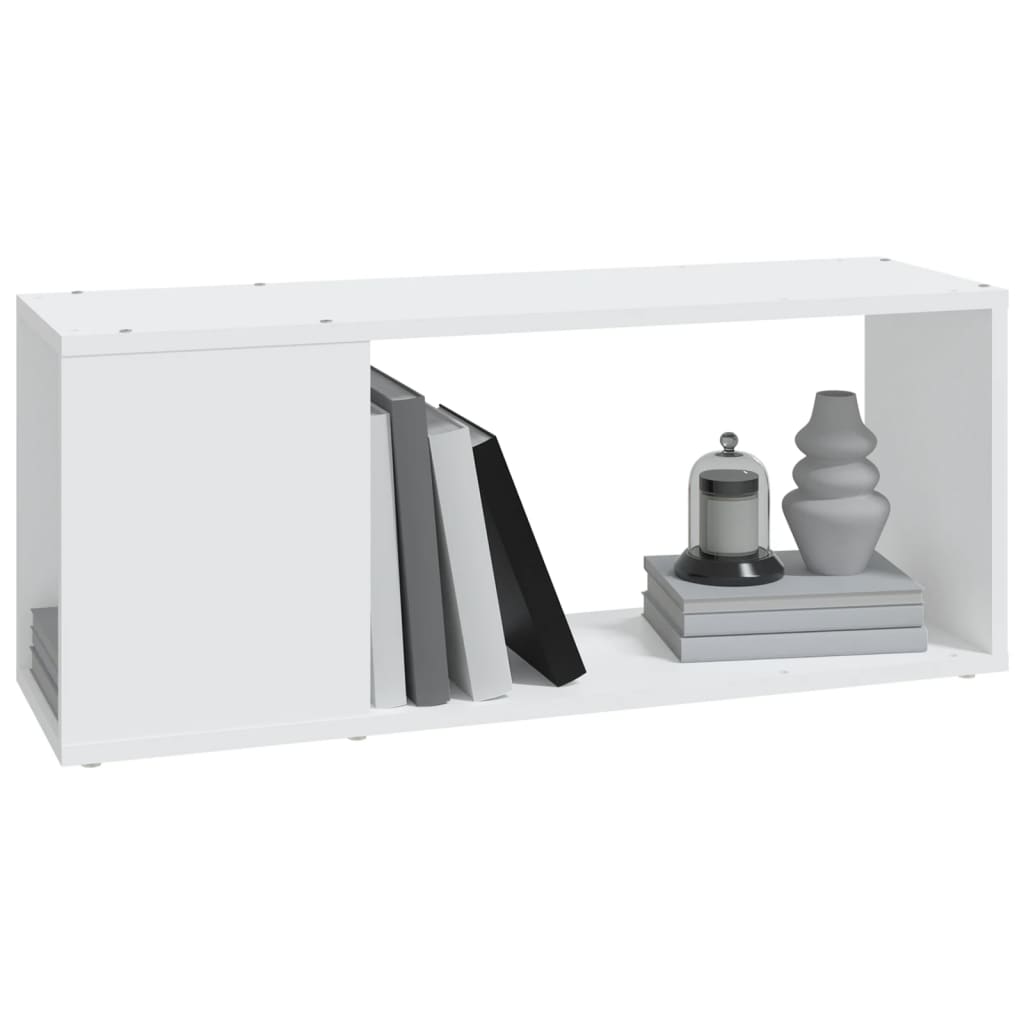 vidaXL TV Cabinet White 80x24x32 cm Engineered Wood
