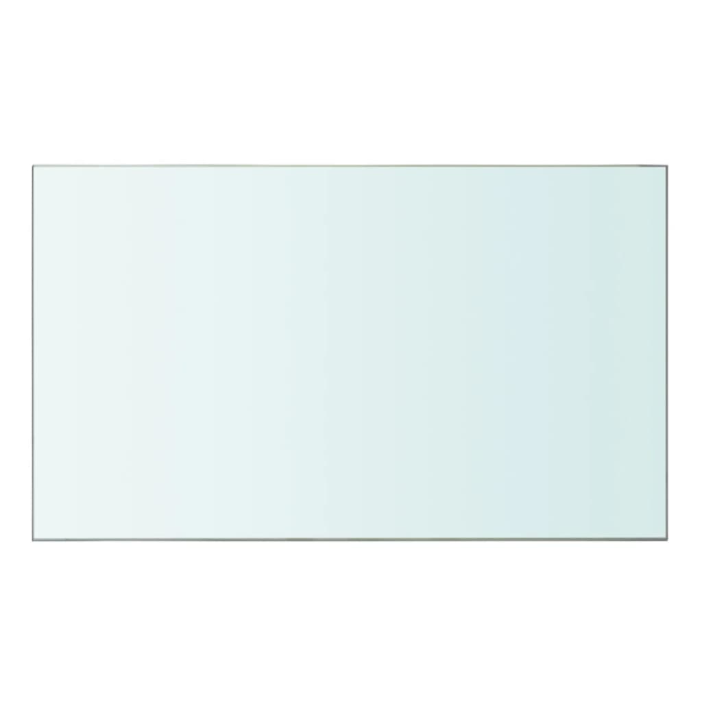 vidaXL Shelves 2 pcs Panel Glass Clear 50x30 cm