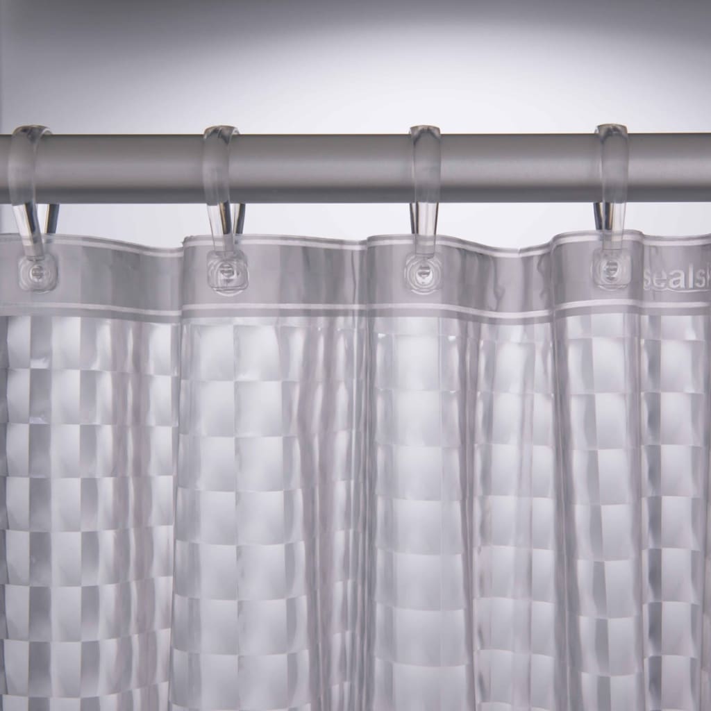 Sealskin Shower Curtain Prisma 180 cm Transparent 211181300