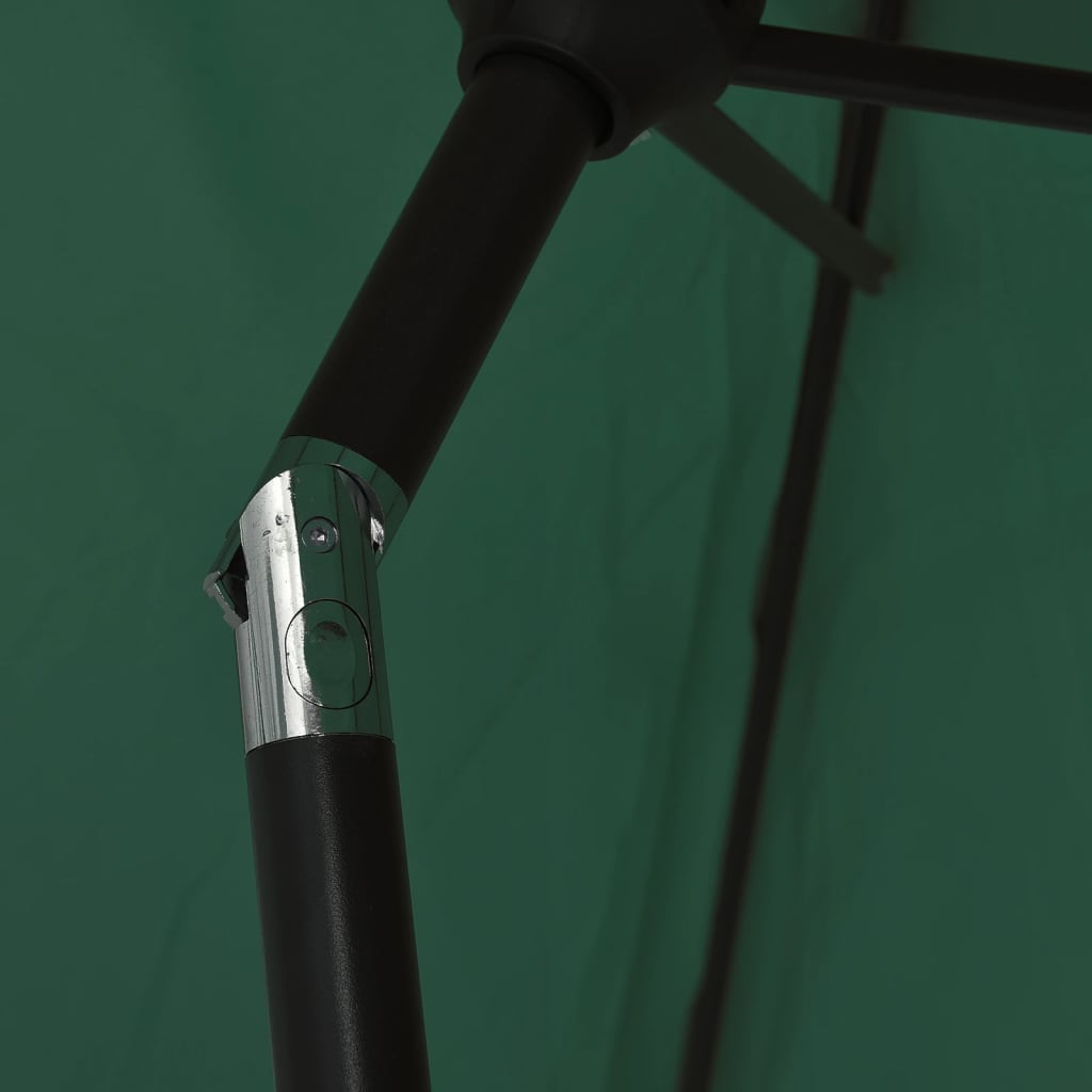 vidaXL Parasol 200 x 300 cm Green Rectangular