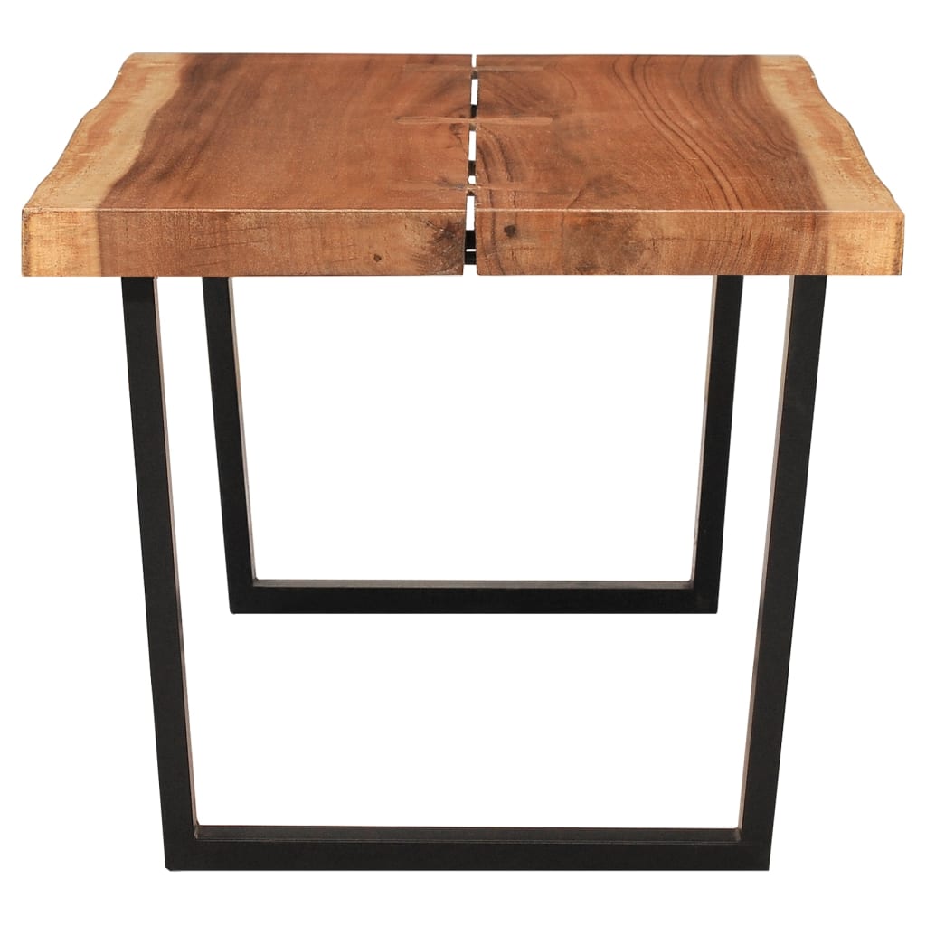 vidaXL Coffee Table Solid Wood Suar 102x54x41 cm
