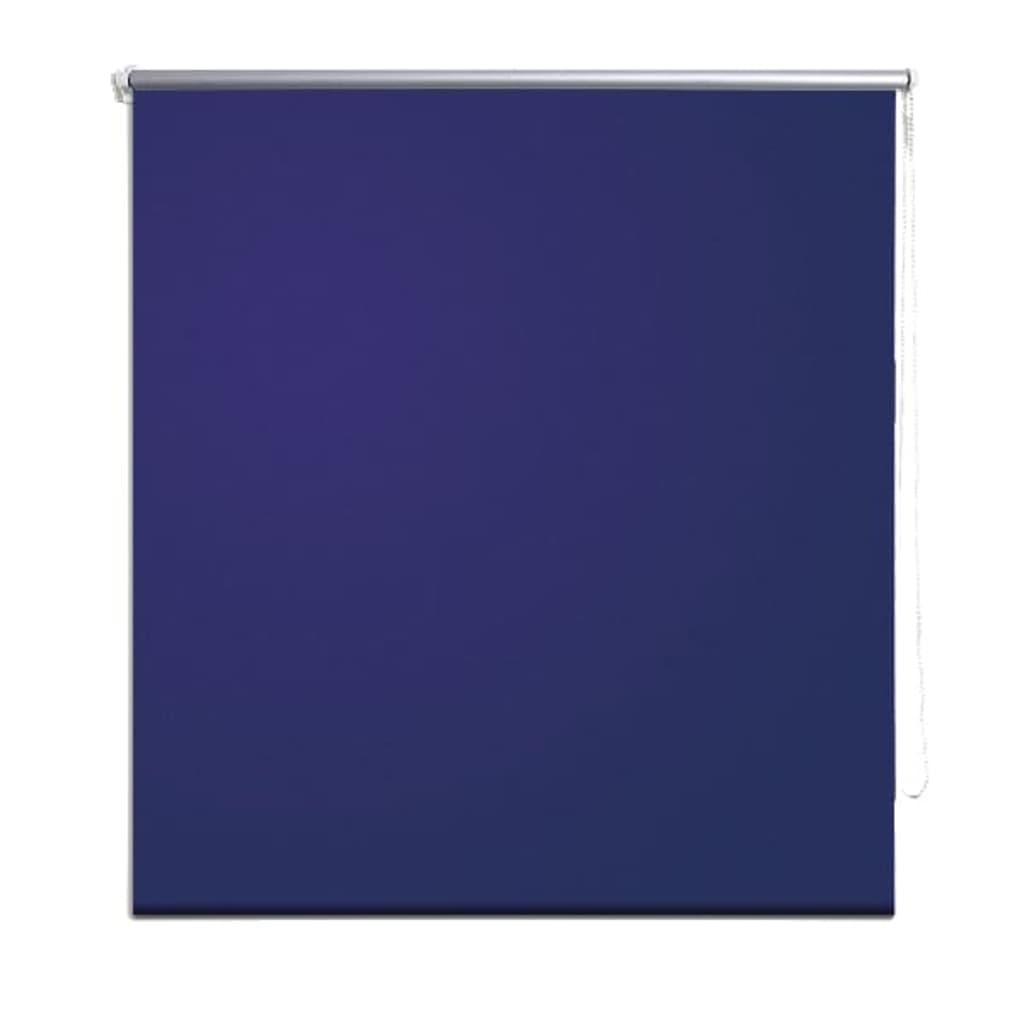 Roller Blind Blackout 40 x 100 cm Marine / Blue