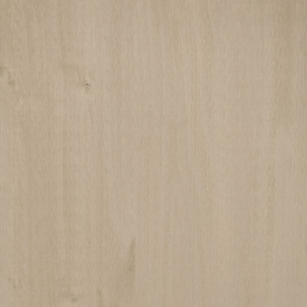 vidaXL Top for Highboard HAMAR Honey Brown 90x30x100cm Solid Wood Pine