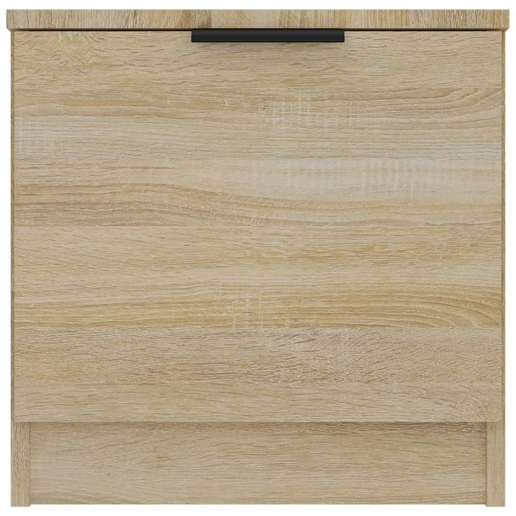 vidaXL Bedside Cabinets 2 pcs Sonoma Oak 40x39x40 cm