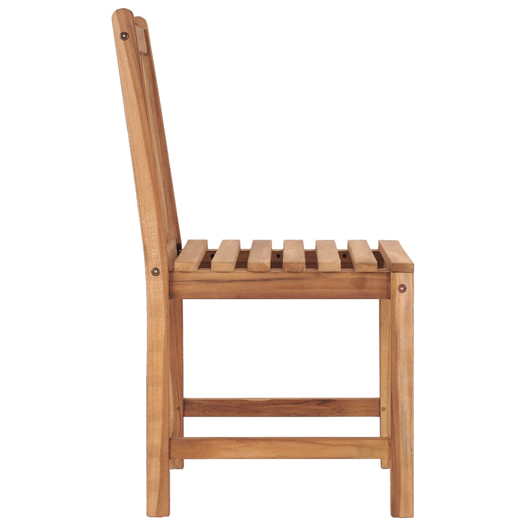 vidaXL Garden Chairs 8 pcs Solid Teak Wood