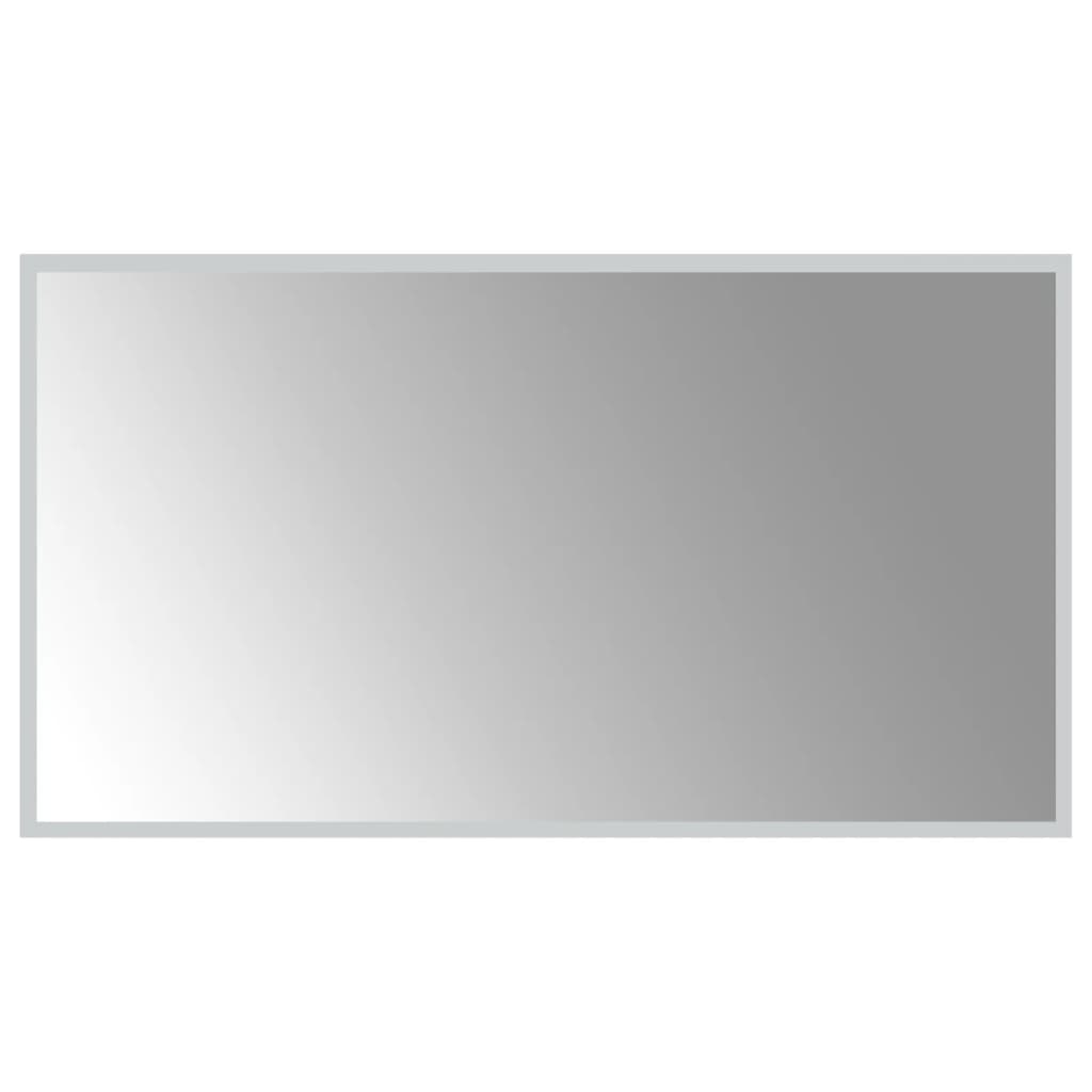 vidaXL LED Bathroom Mirror 90x50 cm