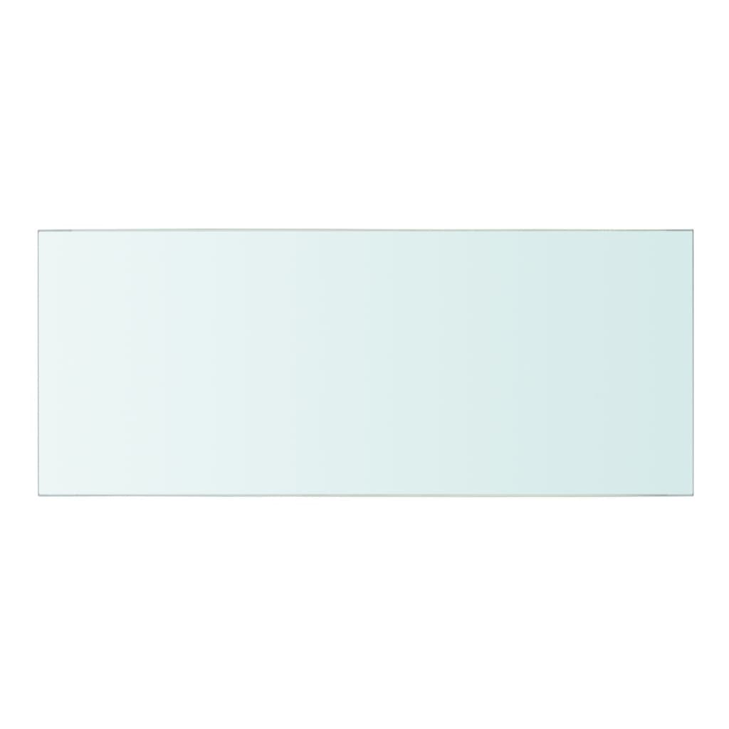 vidaXL Shelf Panel Glass Clear 50x20 cm