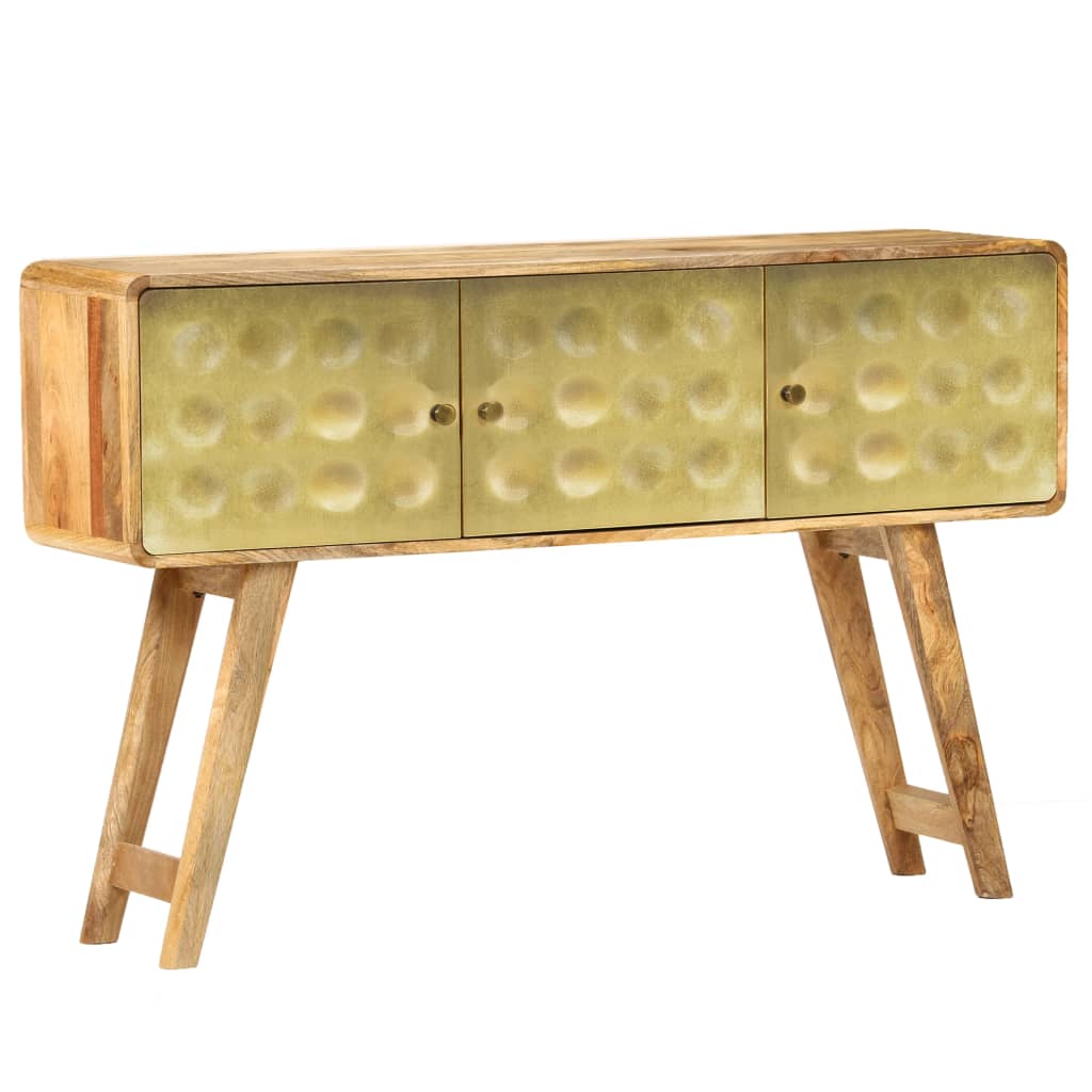 vidaXL Sideboard Solid Mango Wood 120x30x80 cm