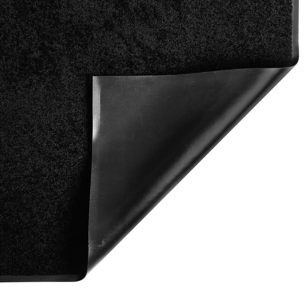 vidaXL Doormat Black 80x120 cm