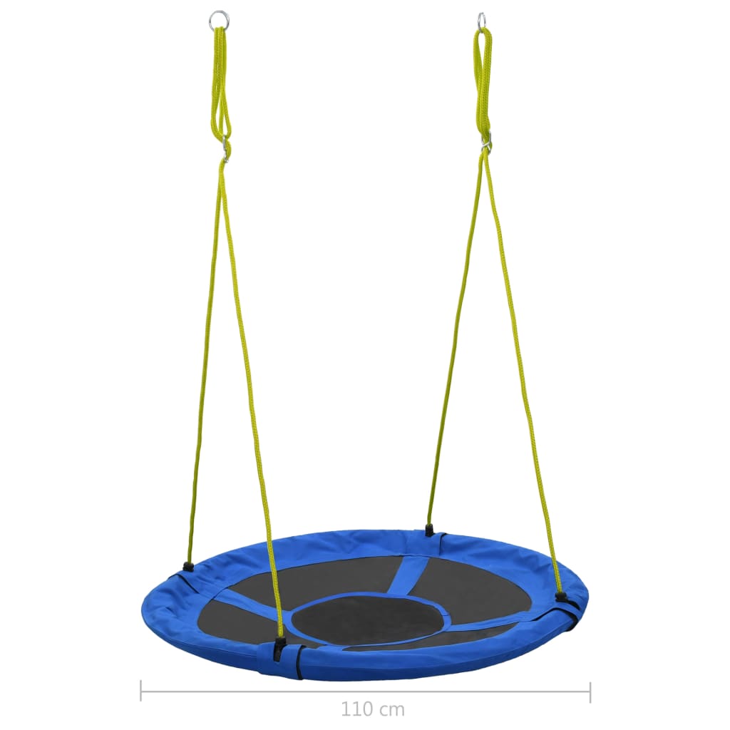 vidaXL Swing 110 cm 100 kg Blue