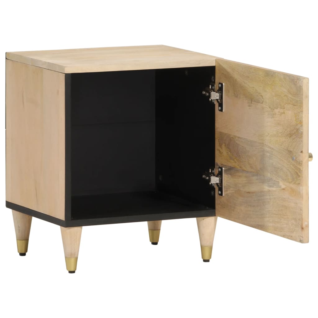 vidaXL Bedside Cabinets 2 pcs 40x33x46 cm Solid Wood Mango