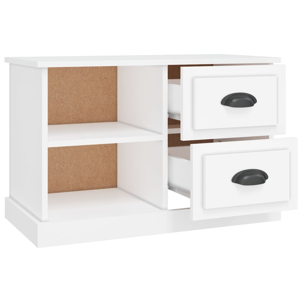 vidaXL TV Cabinet White 73x35.5x47.5 cm Engineered Wood