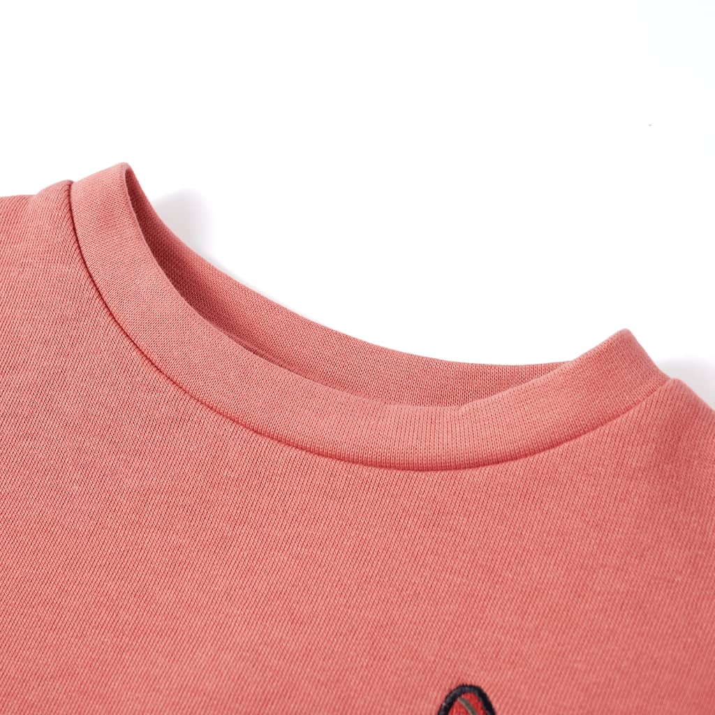 Kids' Sweatshirt Colour Block Pink 92