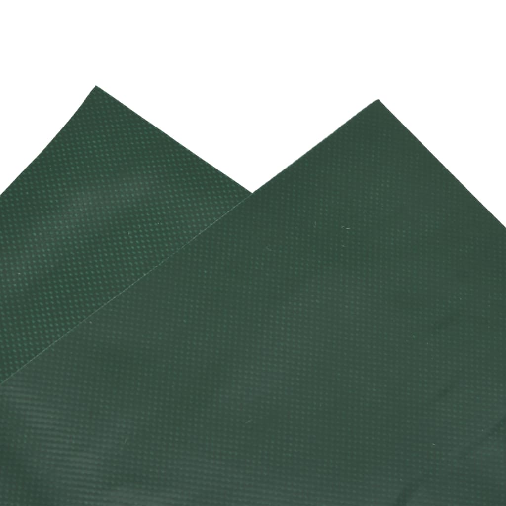 vidaXL Tarpaulin Green 3.5x5 m 650 g/m²