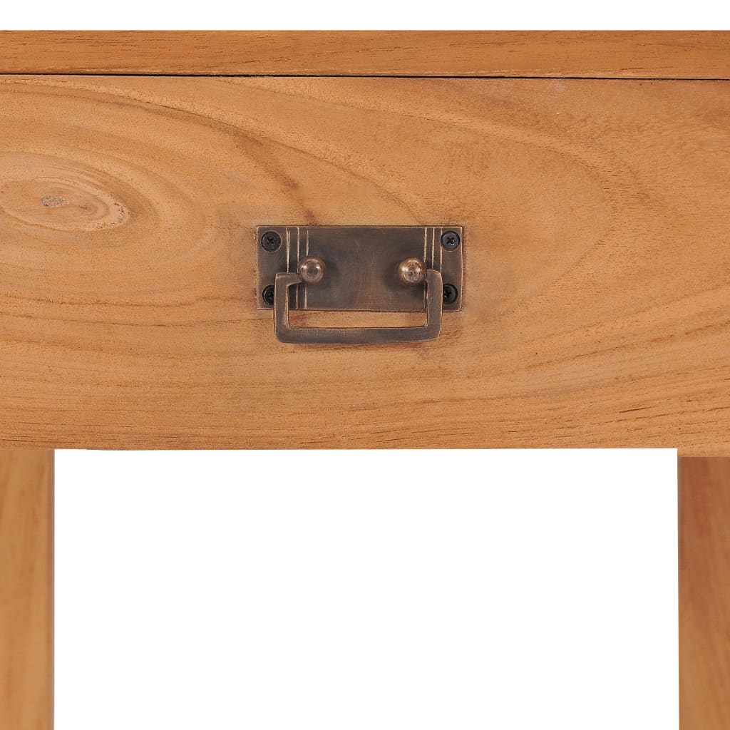 vidaXL bedside Cabinet 35x35x50 cm Solid Teak Wood