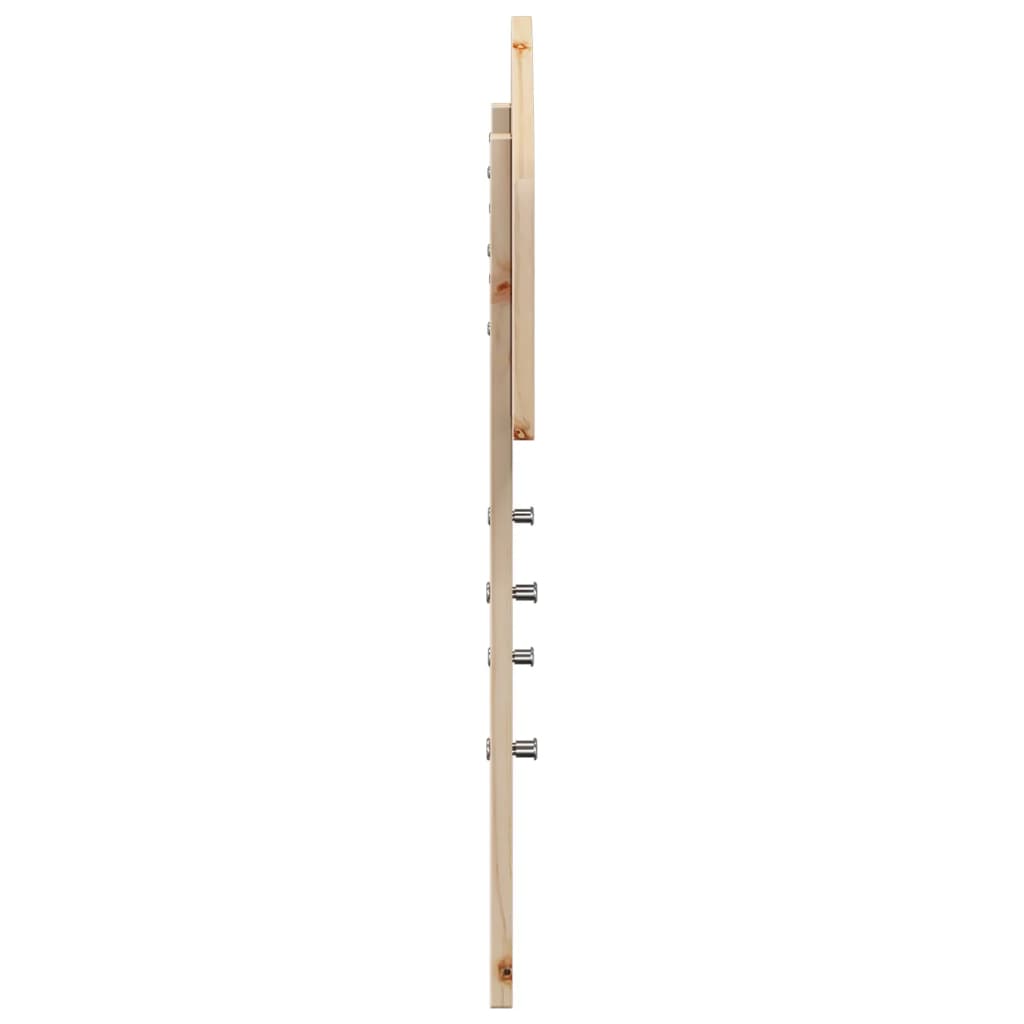 vidaXL Headboard 75 cm Solid Wood Pine