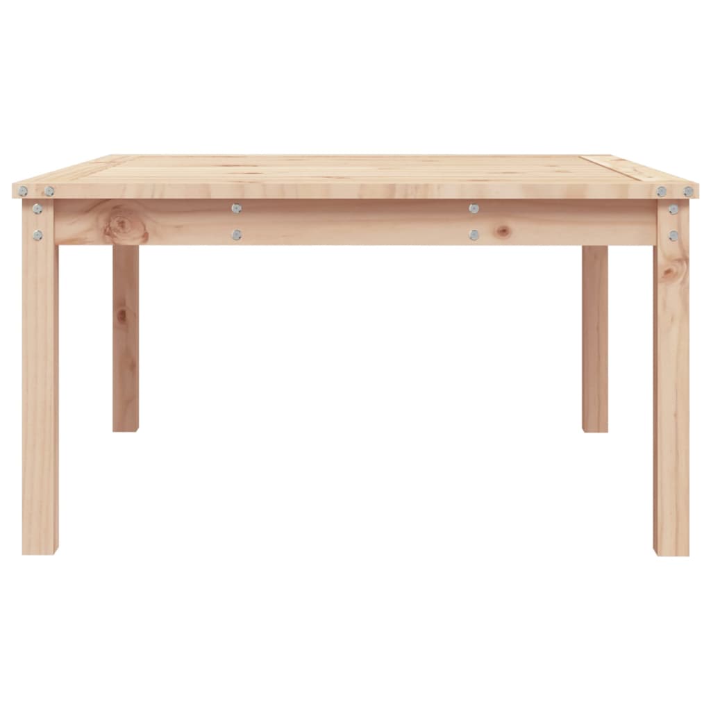 vidaXL Garden Table 82.5x82.5x45 cm Solid Wood Pine