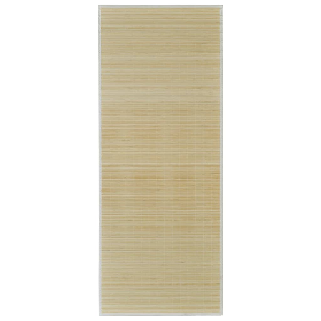 vidaXL Rug Bamboo 160x230 cm Natural