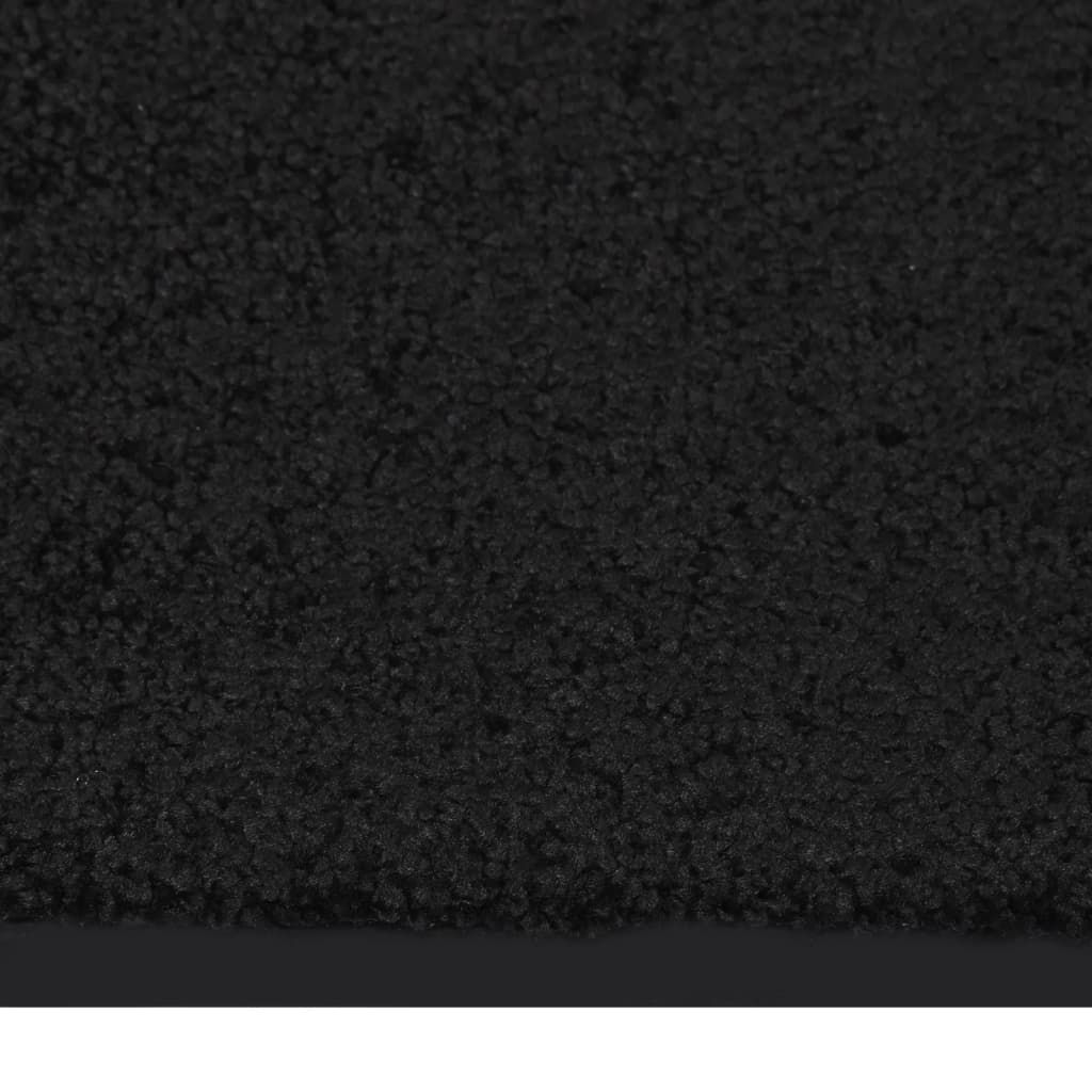 vidaXL Doormat Black 40x60 cm