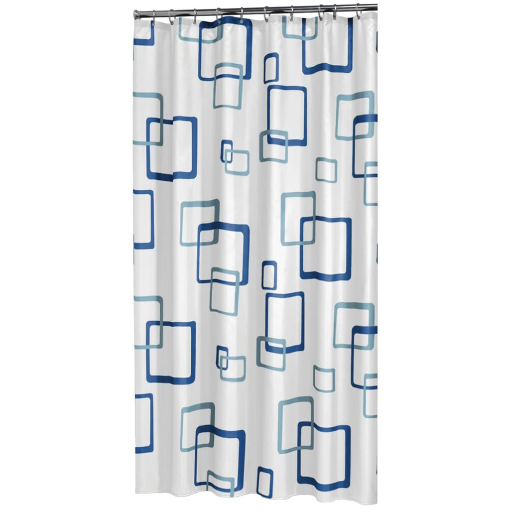 Sealskin Shower Curtain Retro 180x200 cm Blue