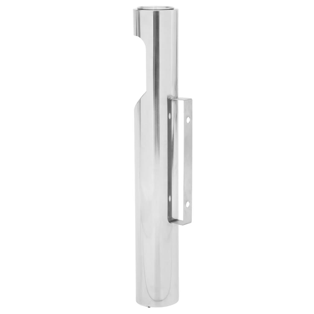 vidaXL Wall Mounted Ashtray Stainless Steel