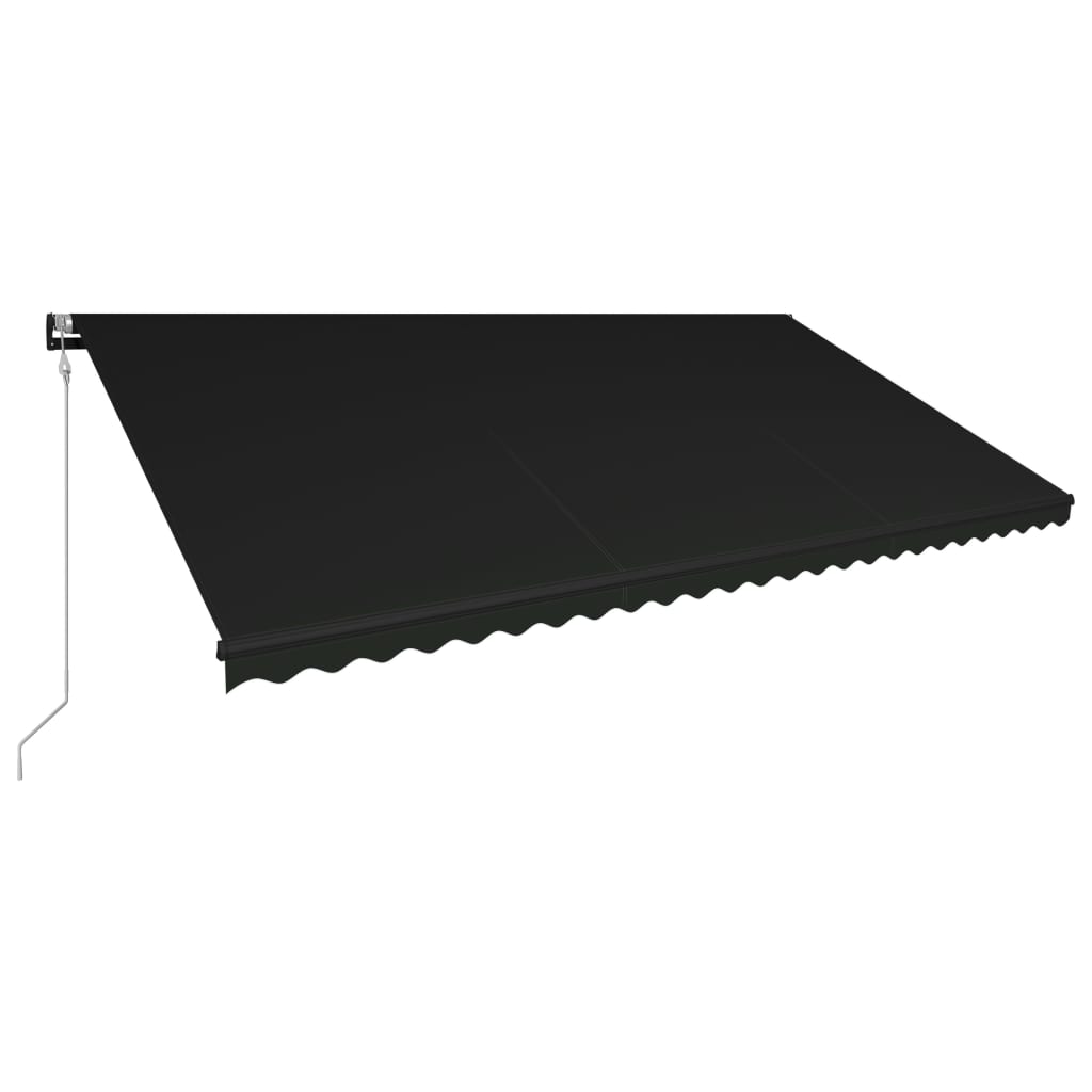 vidaXL Automatic Retractable Awning 600x300 cm Anthracite