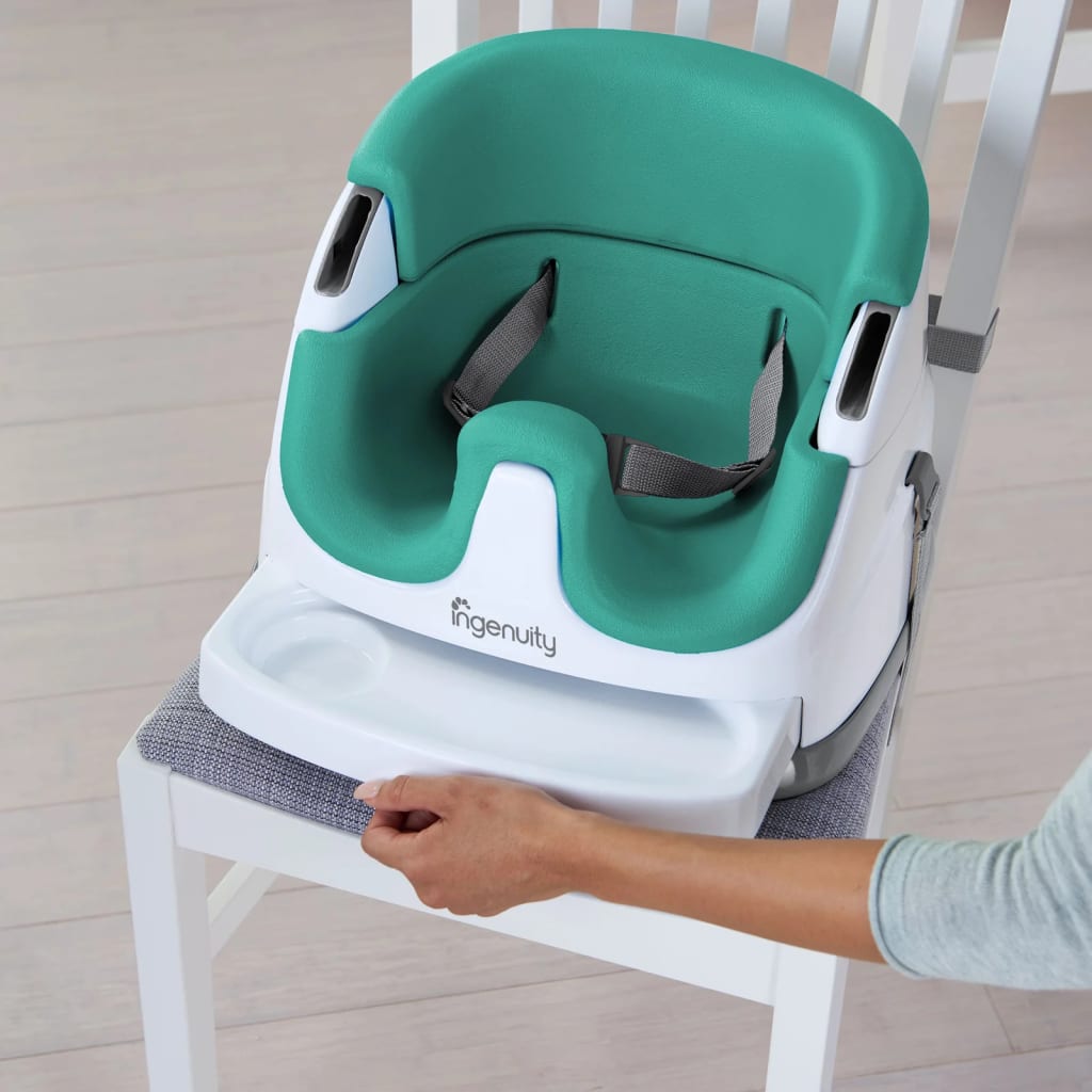 Ingenuity Baby Base 2-in-1 Booster Seat Ultramarine