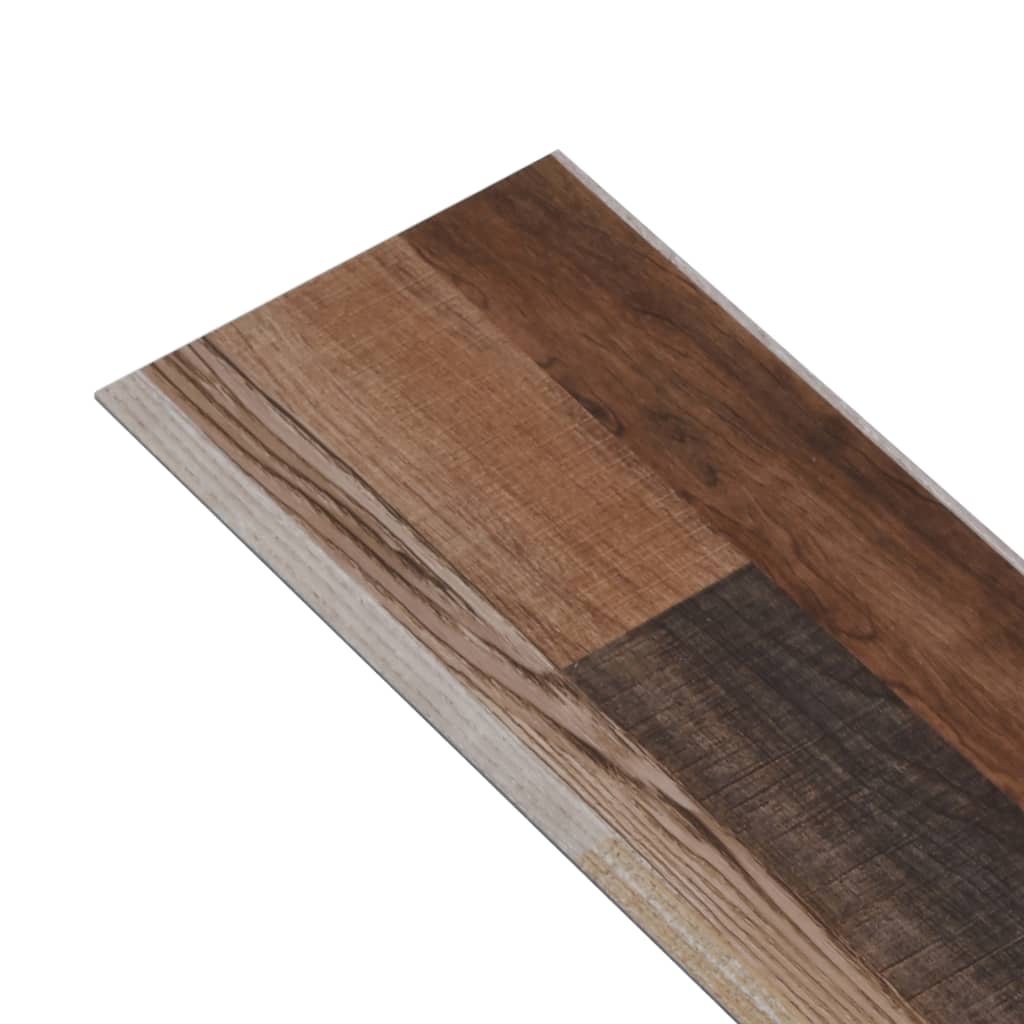 vidaXL Self-adhesive PVC Flooring Planks 5.21 m? 2 mm Multicolour