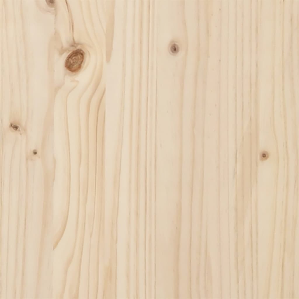 vidaXL Headboard 100 cm Solid Wood Pine