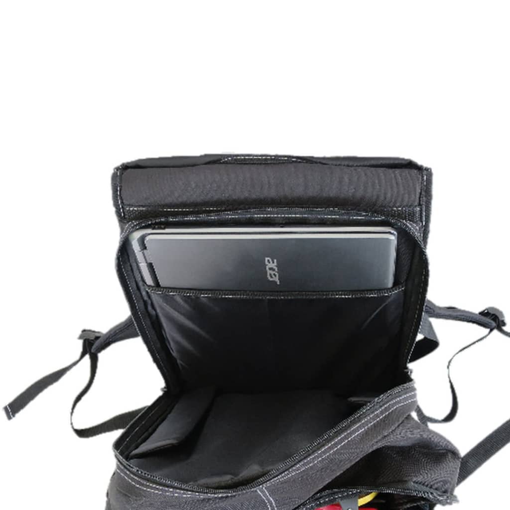 Toolpack Multifunctional Backpack Budge Black 30x22x50 cm 360.106
