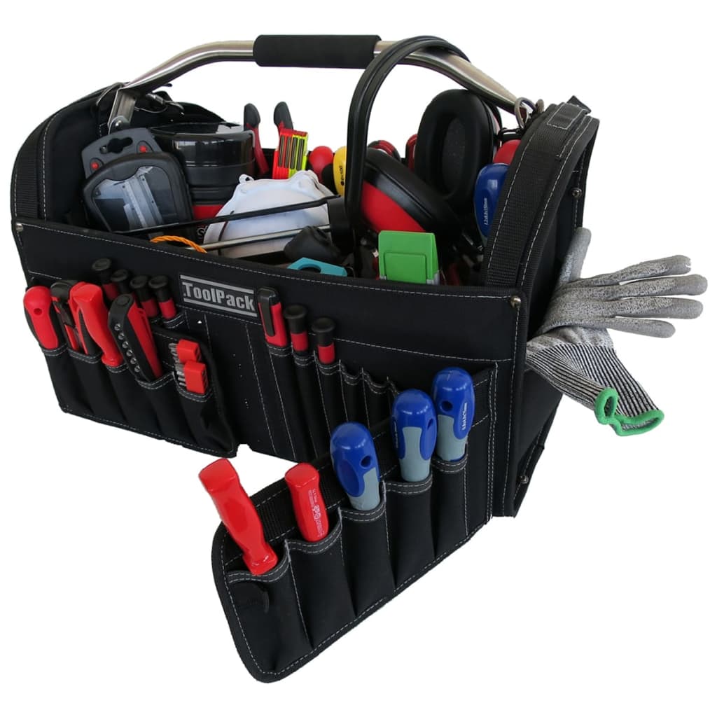 Toolpack Portable Tool Bag Brisk Black 49x30x37 cm 360.114