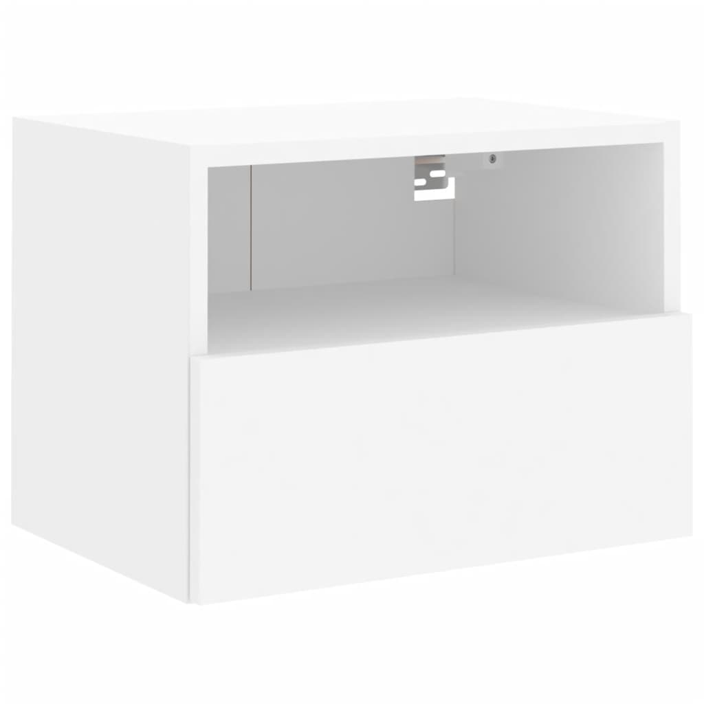 vidaXL TV Wall Cabinet White 40x30x30 cm Engineered Wood