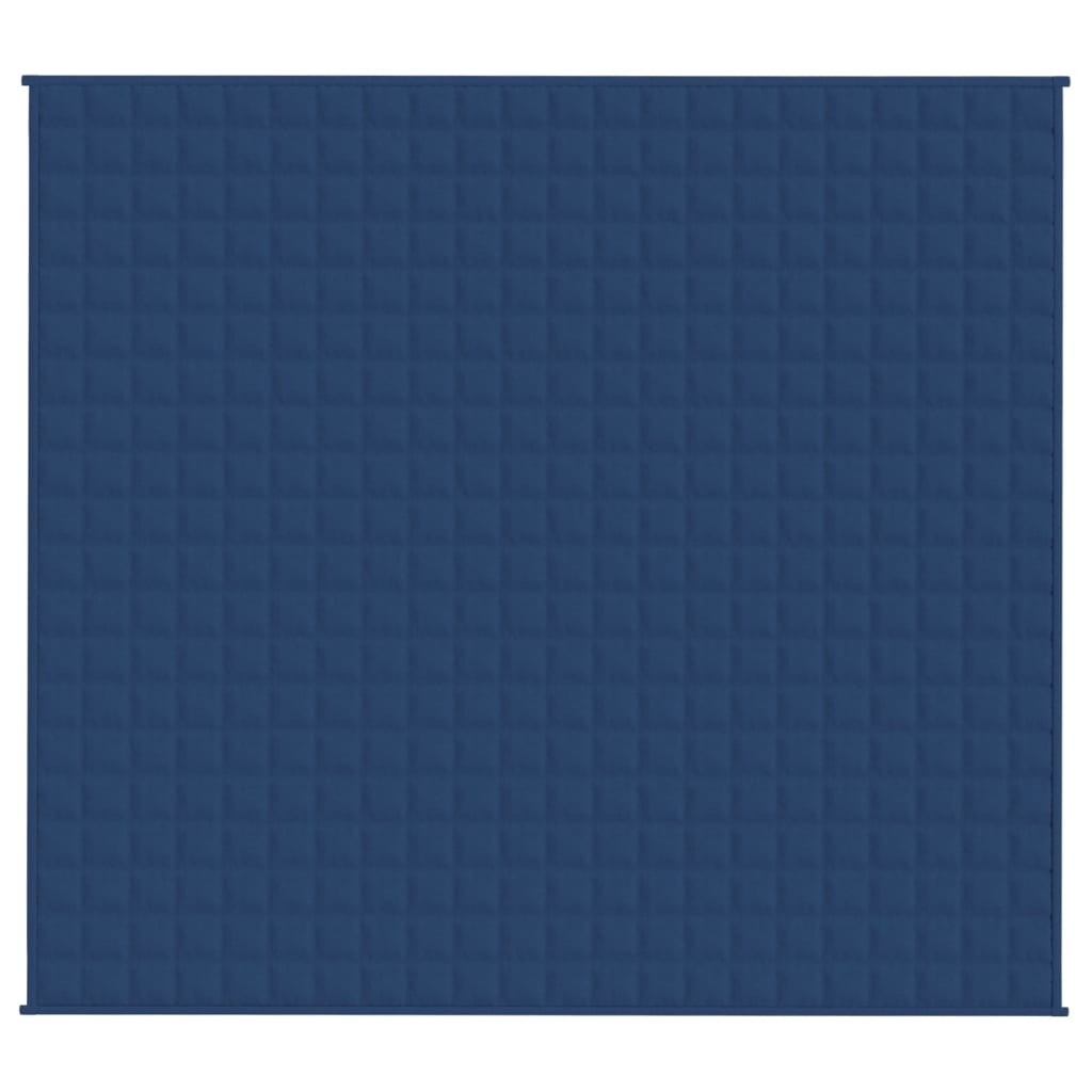vidaXL Weighted Blanket Blue 200x220 cm 13 kg Fabric