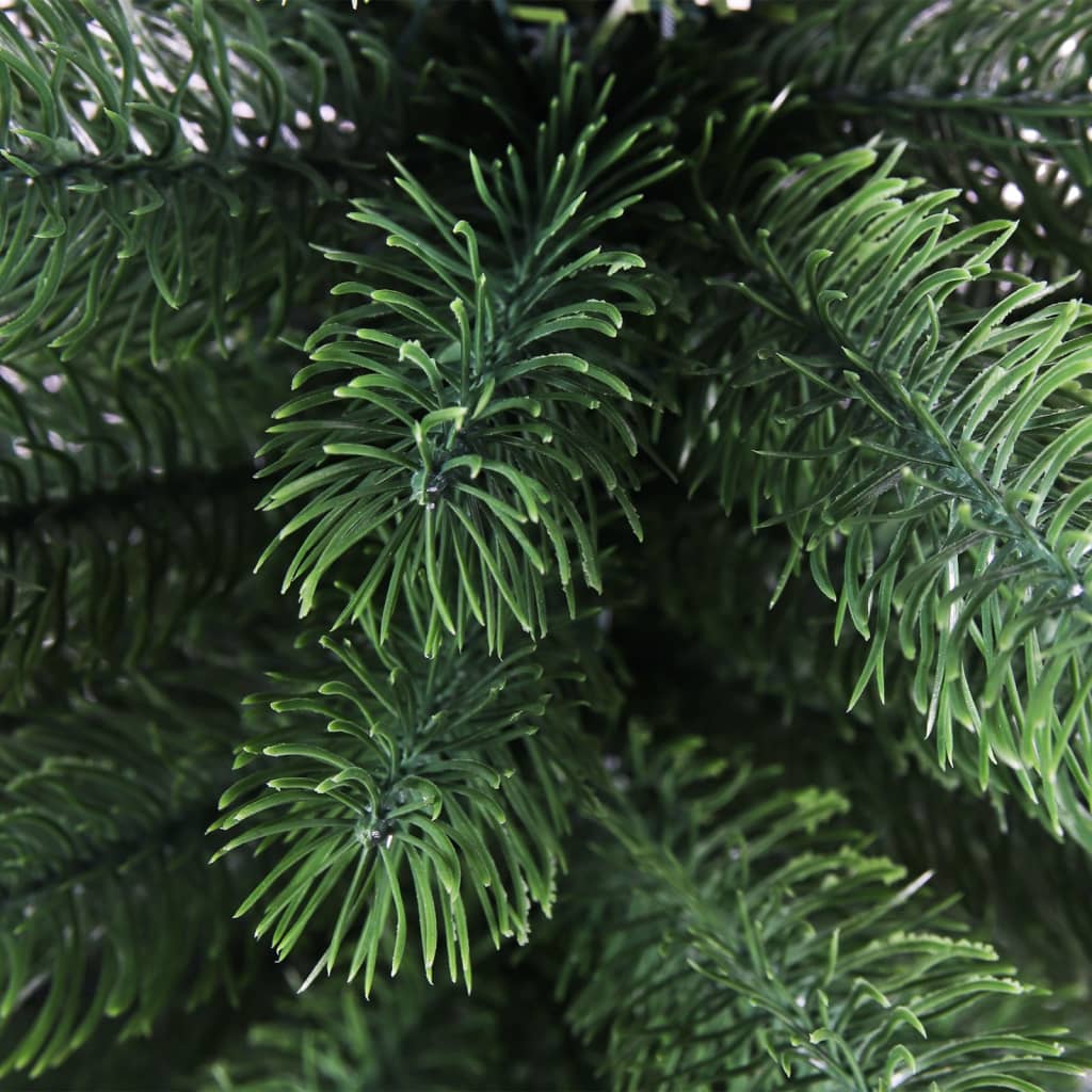 vidaXL Artificial Christmas Tree Lifelike Needles 90 cm Green