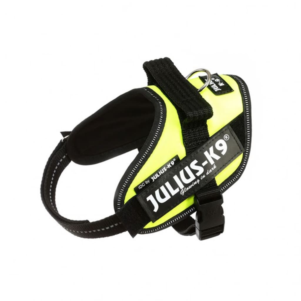Julius K9 IDC Dog Power Harness Mini Mini Neon Green 16IDC-NE-MM