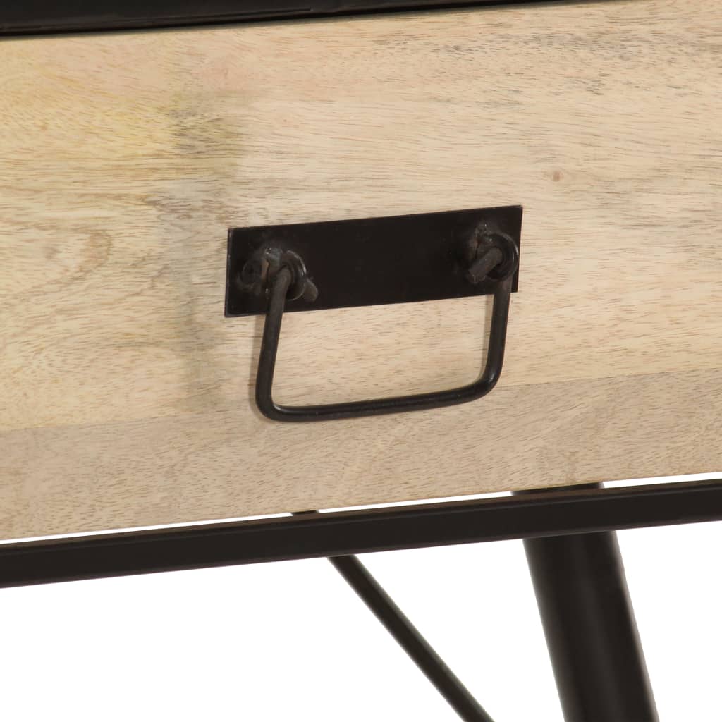 vidaXL Console Table 120x35x76 cm Solid Mango Wood