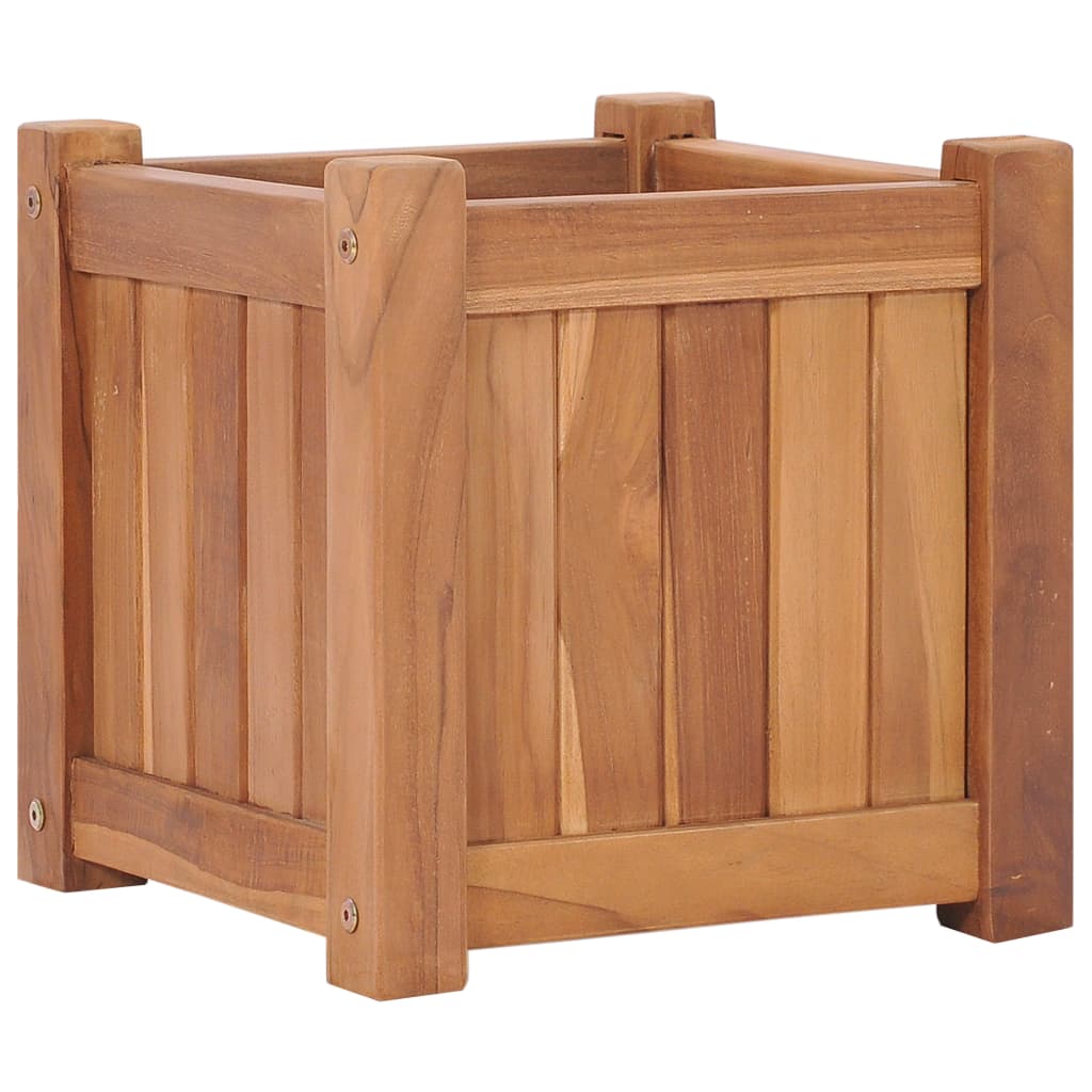 vidaXL Raised Bed 30x30x30 cm Solid Teak Wood