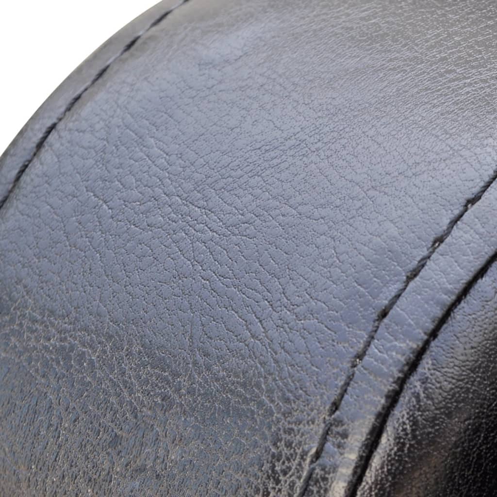vidaXL Armchair Black Faux Leather