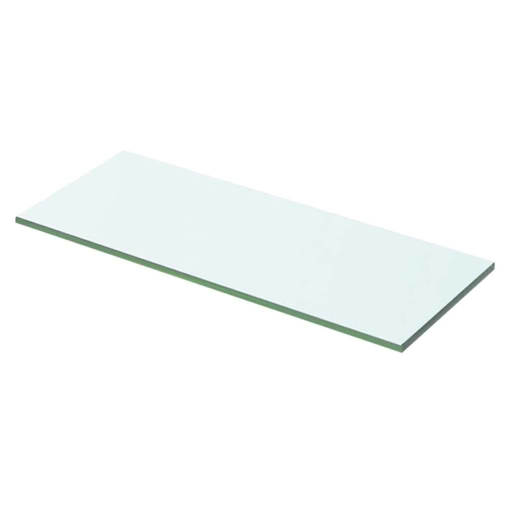 vidaXL Shelves 2 pcs Panel Glass Clear 50x15 cm