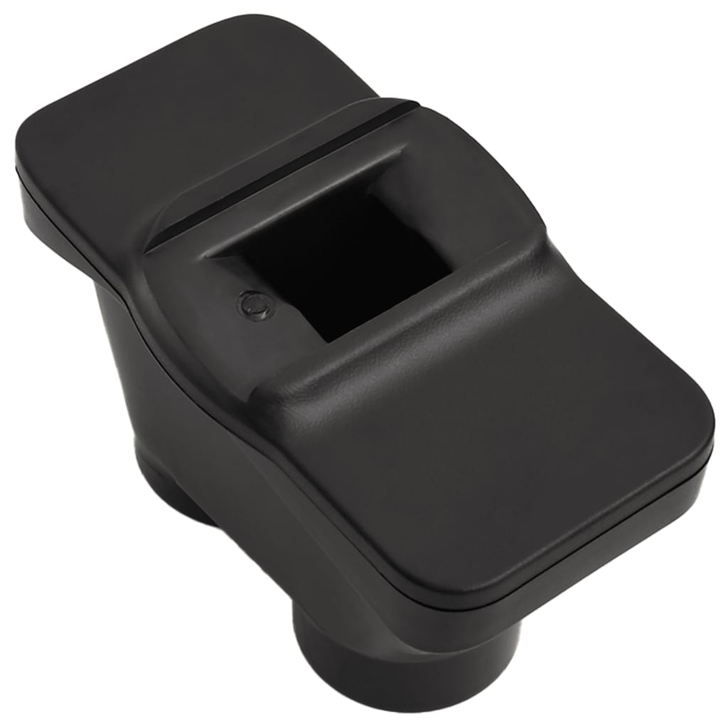vidaXL Car Armrest Black 12x36x(31-46) cm ABS