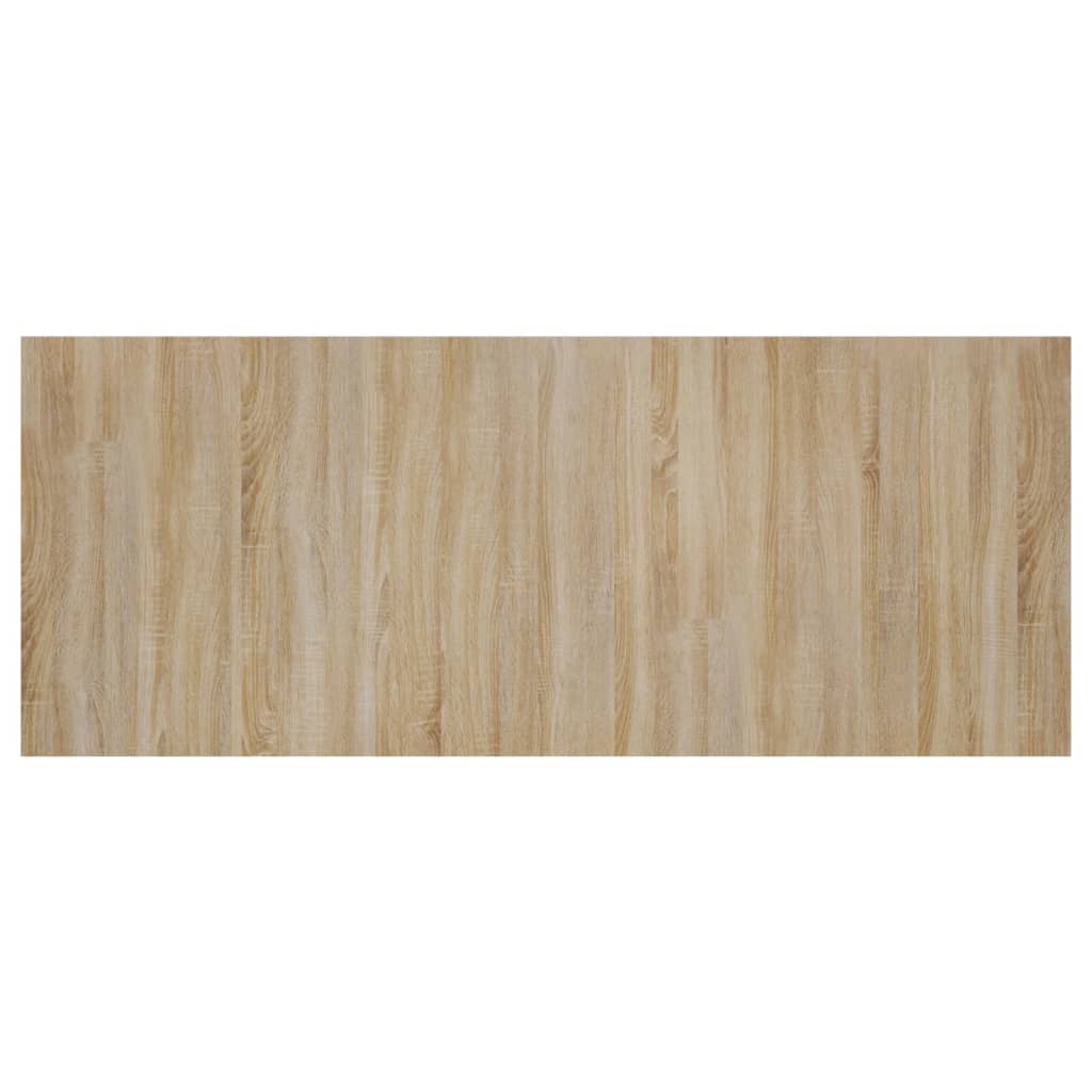 vidaXL Bed Headboard Sonoma Oak 200x1.5x80 cm Engineered Wood