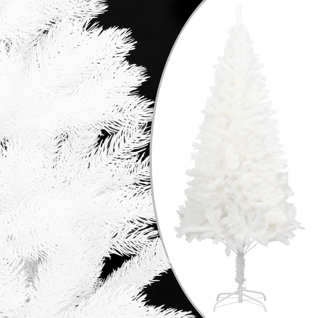 vidaXL Artificial Pre-lit Christmas Tree White 120 cm