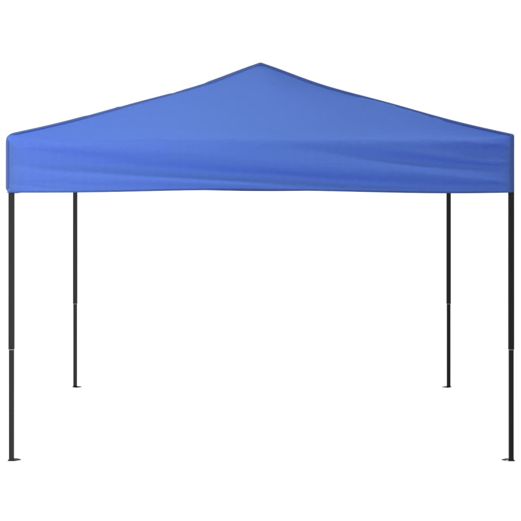 vidaXL Folding Party Tent Blue 3x3 m