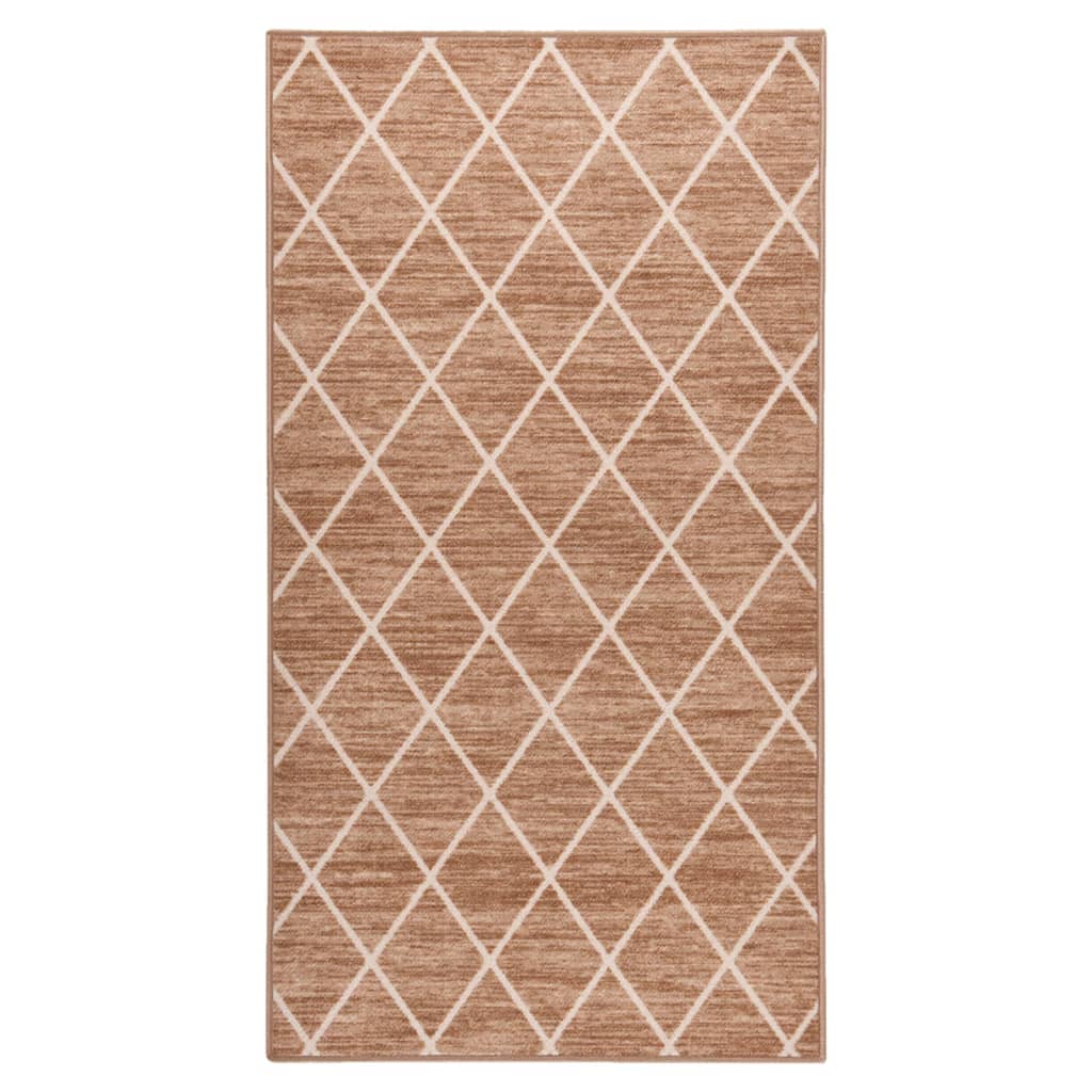 vidaXL Carpet Runner Light Brown 80x150 cm