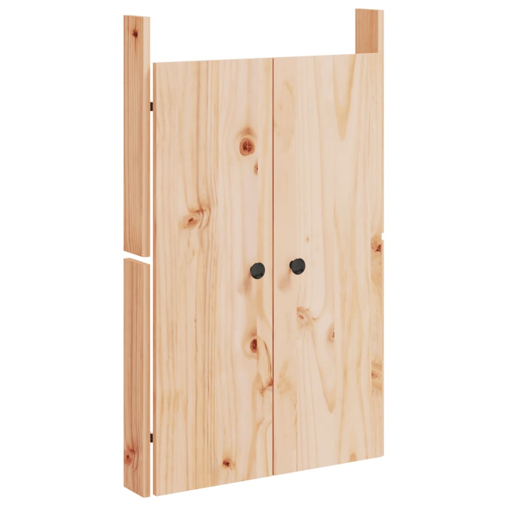 vidaXL Outdoor Kitchen Doors 50x9x82 cm Solid Wood Pine