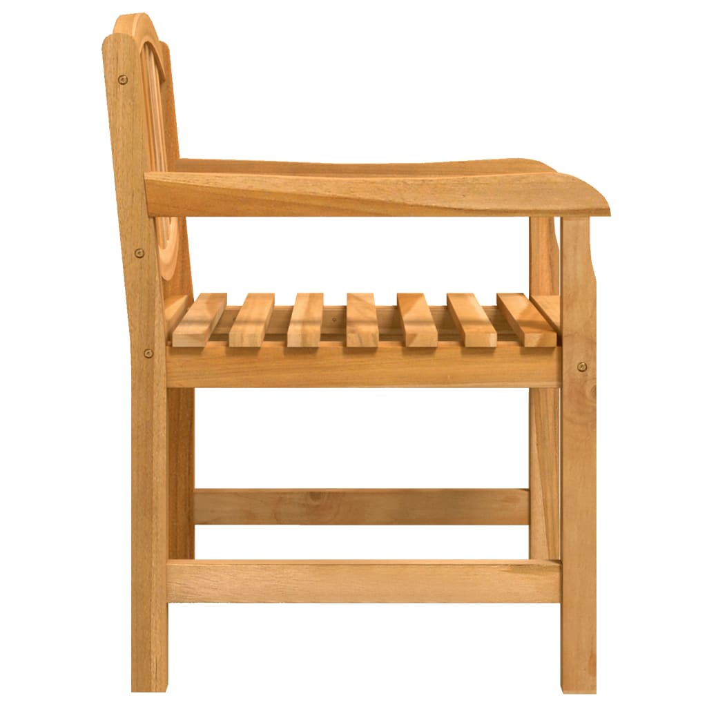 vidaXL Garden Chairs 4 pcs 58x59x88 cm Solid Wood Teak